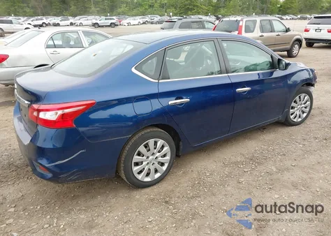 2017 Nissan Sentra S z USA, uszkodzony, nr VIN 3N1AB7AP8HY254160